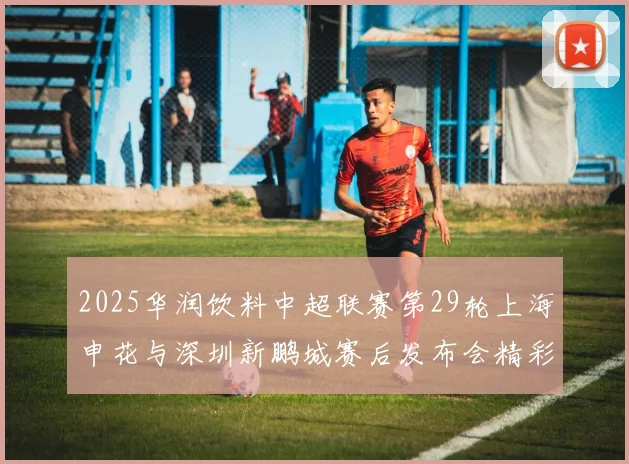 2025华润饮料中超联赛第29轮上海申花与深圳新鹏城赛后发布会精彩回顾与分析